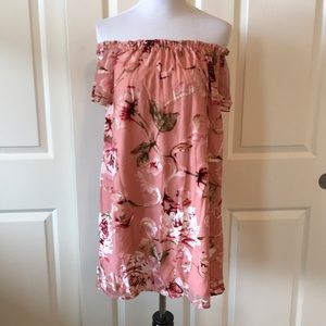 Velvet Overlay Holiday Dress